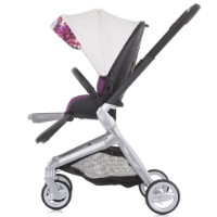 Carucior Chipolino 3in1 Emotion White/Flowers (KKEM02103WF)  imaginea #2 — magazin online Desire.md