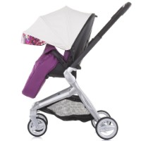 Carucior Chipolino 3in1 Emotion White/Flowers (KKEM02103WF)  imaginea #3 — magazin online Desire.md