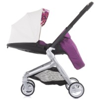 Carucior Chipolino 3in1 Emotion White/Flowers (KKEM02103WF)  imaginea #4 — magazin online Desire.md