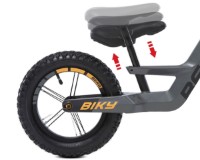 Беговел Berg Biky Cross 12" Gray фото №4 — интернет-магазин Desire.md