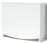 Стол-Тумба Fabrik Home Helicopter Закругленный Белый Ясень фото №2 — интернет-магазин Desire.md