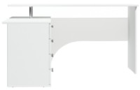 Masa de birou Fabrik Home СК 01 Frasin Alb Stânga imaginea #2 — magazin online Desire.md