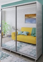 Dulap cu uşi glisante Bafimob DX-180 Cortona imaginea #1 — magazin online Desire.md