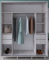 Dulap cu uşi glisante Bafimob DX-200 Cortona imaginea #2 — magazin online Desire.md