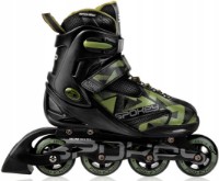 Роликовые коньки Spokey Makan Black Green 36-39 (926984) фото №1 — интернет-магазин Desire.md