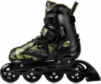 Роликовые коньки Spokey Makan Black Green 36-39 (926984) фото №3 — интернет-магазин Desire.md