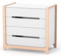 Comodă Veres VR 33.2.36.2.15 Nice 900 White\Beech