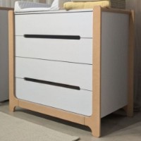 Comodă Veres VR 33.2.36.2.15 Nice 900 White\Beech imaginea #4 — magazin online Desire.md