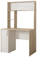 Письменный стол Моби Комфорт 12.72 Дуб Серый Крафт K 002 PW/Шелковый Камень фото №1 — интернет-магазин Desire.md