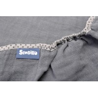 Plic pentru bebeluși Sensillo Muslin Graphite (7200) imaginea #2 — magazin online Desire.md