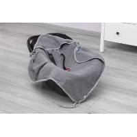 Plic pentru bebeluși Sensillo Muslin Graphite (7200) imaginea #3 — magazin online Desire.md