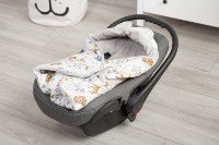 Plic pentru bebeluși Sensillo Velvet White (7044) imaginea #3 — magazin online Desire.md