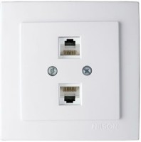 Розетка Nilson 24111047 Touran (20401022) White 1pcs