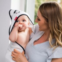 Prosop pentru copii BabyOno Natural Bamboo (343/01) White imaginea #5 — magazin online Desire.md