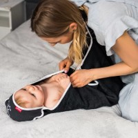 Prosop pentru copii BabyOno Natural Bamboo (343/02) Black imaginea #2 — magazin online Desire.md