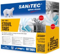 Detergent pentru mașine de spălat vase Sanitec Stovil Tabs (1160) 60pcs imaginea #1 — magazin online Desire.md