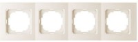Рамка для розеток и выключателей Nilson 24120094 Touran (20402027) Cream 3pcs