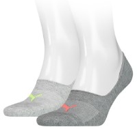 Сiorapi pentru copii Puma Footie 2P Unisex Mid Grey Melange 35-38 imaginea #1 — magazin online Desire.md