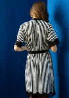 Банный халат Ajoure T5094 Dungi Negru L фото №2 — интернет-магазин Desire.md