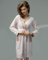 Банный халат Ajoure T5114 Roz S
