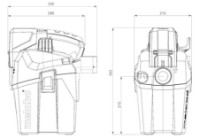 Промышленный пылесос Metabo 602028850 фото №3 — интернет-магазин Desire.md