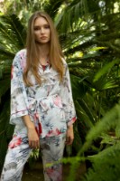 Pijama Ajoure M23414 Flamingo M imaginea #2 — magazin online Desire.md