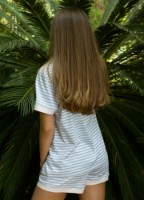 Pijama Ajoure T23401 Print Stripes XS imaginea #2 — magazin online Desire.md