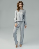 Пижама Ajoure T23467 Grey L