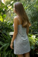 Camașa de noapte Ajoure T4137 Print Grey L imaginea #2 — magazin online Desire.md