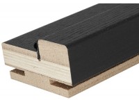 Добор дверной Luxdoors Eco Tex Adjustable Black Oak (10x32x207)
