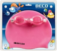 Шапочка для плавания + очки детские Beco (9904)