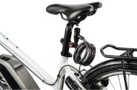 Blocare biciclete Hama Bicycle Spiral Cable Lock 120 cm Black (178110) imaginea #2 — magazin online Desire.md