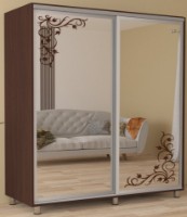 Шкаф-купе Mobildor-Lux Aron 230x220 (2226 Wenghe) Desen фото №1 — интернет-магазин Desire.md