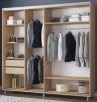 Шкаф-купе Mobildor-Lux Aron 230x220 Oak Sonoma+Picture (aron1037) фото №2 — интернет-магазин Desire.md