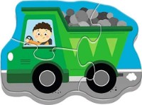 Пазл Trefl 18 Vehicles on the Costruction Site (36072) фото №2 — интернет-магазин Desire.md