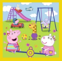 Puzzle Trefl 3in1 Peppa's happy day (34849) imaginea #2 — magazin online Desire.md