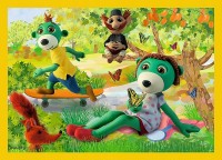 Puzzle Trefl 4in1 Rodzina Treflików (34358) imaginea #2 — magazin online Desire.md