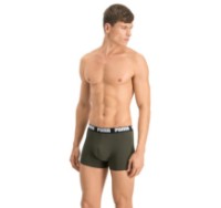 Сhiloţi pentru bărbați Puma Basic Boxer 2P Dark Green Combo XL imaginea #3 — magazin online Desire.md