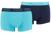 Мужские трусы Puma Basic Trunk 2P Aqua/Blue S