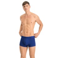 Сhiloţi pentru bărbați Puma Basic Trunk 2P Blue/Grey Melange L (100000884023) imaginea #3 — magazin online Desire.md