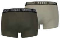 Сhiloţi pentru bărbați Puma Basic Trunk 2P Dark Green Combo XL imaginea #2 — magazin online Desire.md