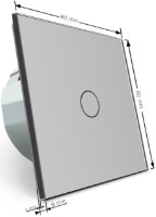 Диммер Livolo VL-C701DR-15 Gray фото №4 — интернет-магазин Desire.md