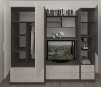 Гостиная Bafimob Lora 2 2.4m Wenge фото №2 — интернет-магазин Desire.md