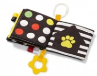 Jucărie pentru pătuturi si carucioare BabyOno Contrast Book (543) imaginea #3 — magazin online Desire.md