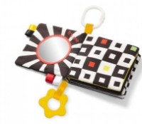 Jucărie pentru pătuturi si carucioare BabyOno Contrast Book (543) imaginea #6 — magazin online Desire.md