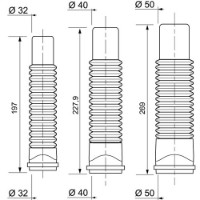 Manson WC Excentric Wirquin D50 FF (79021001) imaginea #2 — magazin online Desire.md