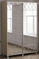 Dulap cu uşi glisante Bafimob D-120 Gr Shamoni