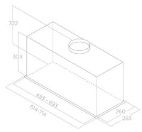 Hota Elica Lane WH/A/72 imaginea #3 — magazin online Desire.md