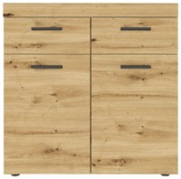 Комод Sokme Фокус 2Д2Ш Дуб Аристан фото №1 — интернет-магазин Desire.md