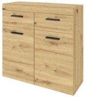 Комод Sokme Фокус 2Д2Ш Дуб Аристан фото №2 — интернет-магазин Desire.md